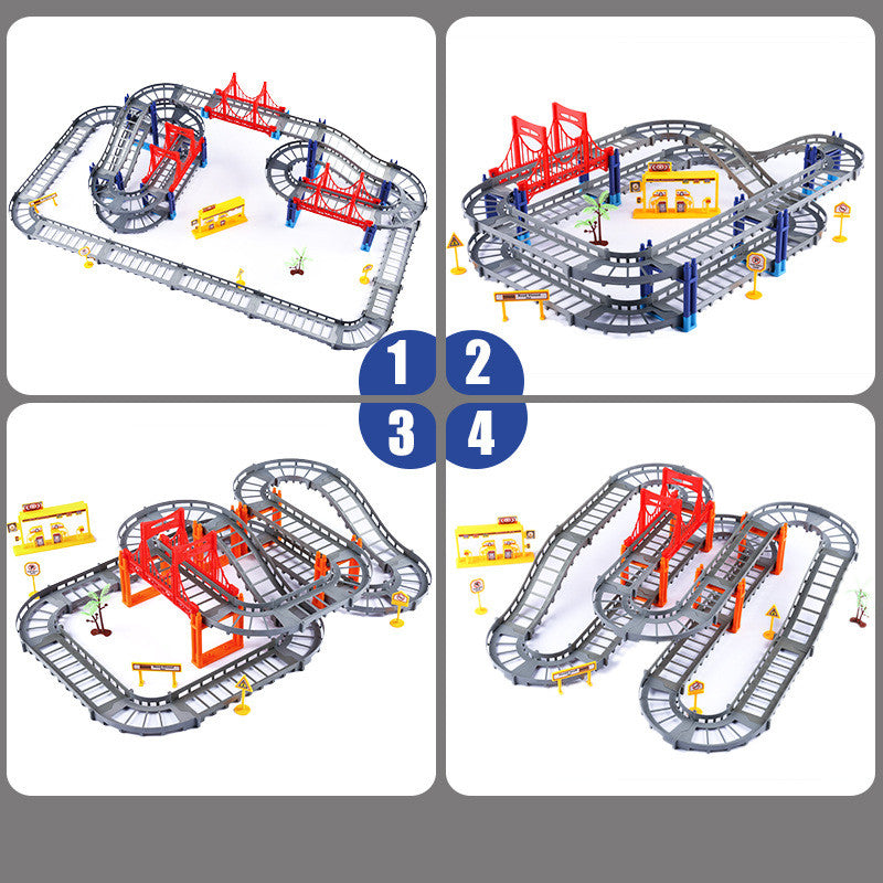 Electric high-speed rail educational toys