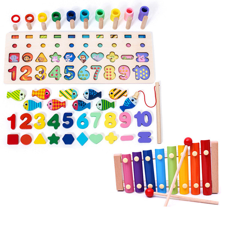 Children 3D Alphabet Number Puzzle Baby Digital Letter