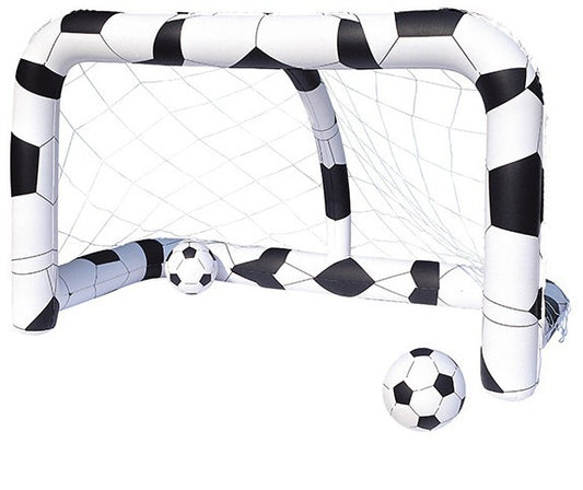 Environmental protection inflatable football goal