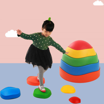 Non-slip Balance Stepping Stones Kids Sensory Integration Training Toys