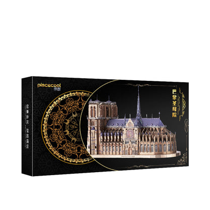 Notre Dame De Paris 3D Three-dimensional DIY Creative