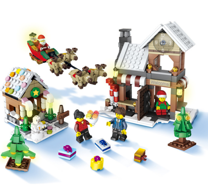 Christmas Scene Building Block