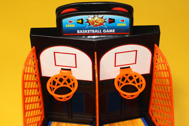 Double finger shooting basketball court