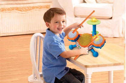 Drum Set Jazz Drum, Music, Light Instrument, Educational Toy