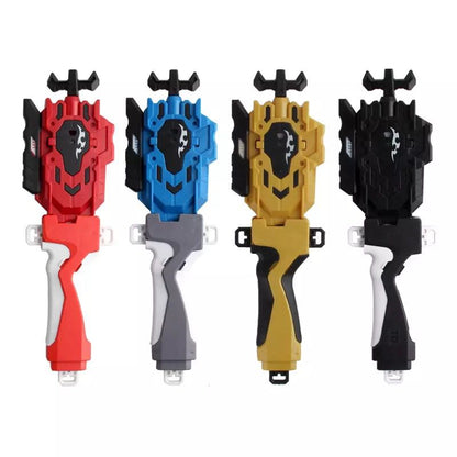 Left And Right Double Swivel Pull Ruler Launcher Handle Children's Toys