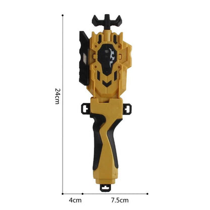 Left And Right Double Swivel Pull Ruler Launcher Handle Children's Toys