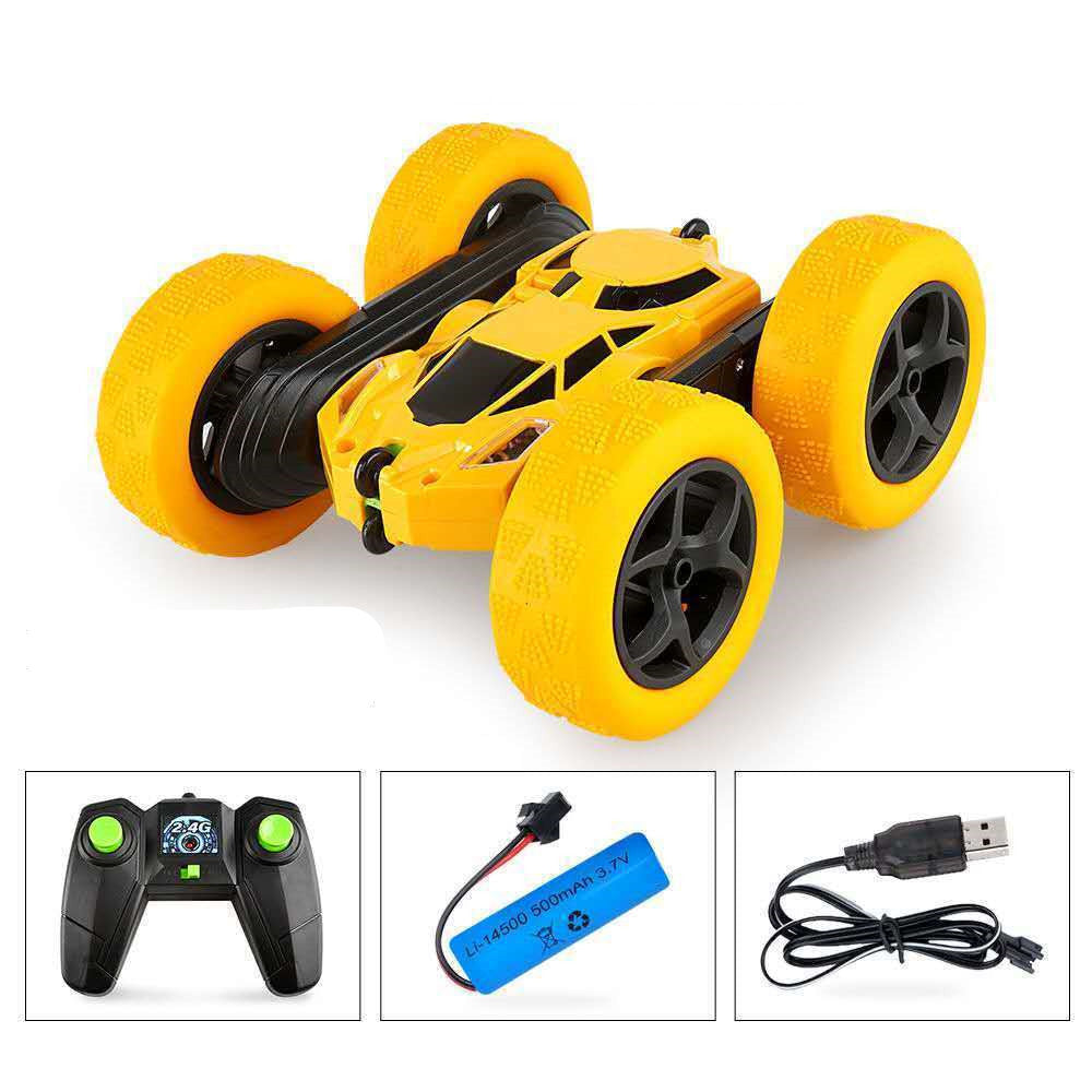 Control Off Road Double Sided 360 Degree Flip Stunt Tumbler Charging Racing Car