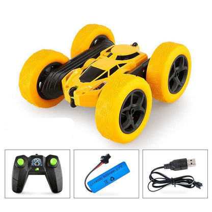 Control Off Road Double Sided 360 Degree Flip Stunt Tumbler Charging Racing Car