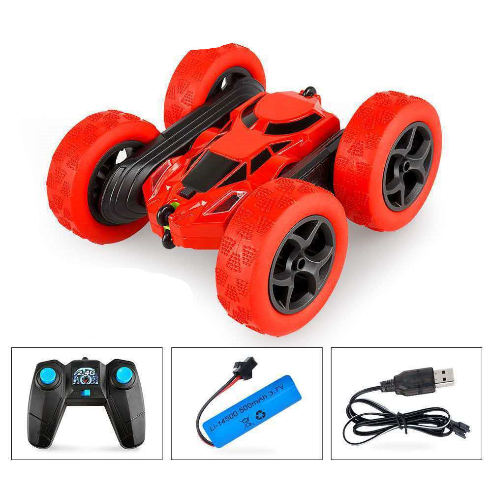 Control Off Road Double Sided 360 Degree Flip Stunt Tumbler Charging Racing Car