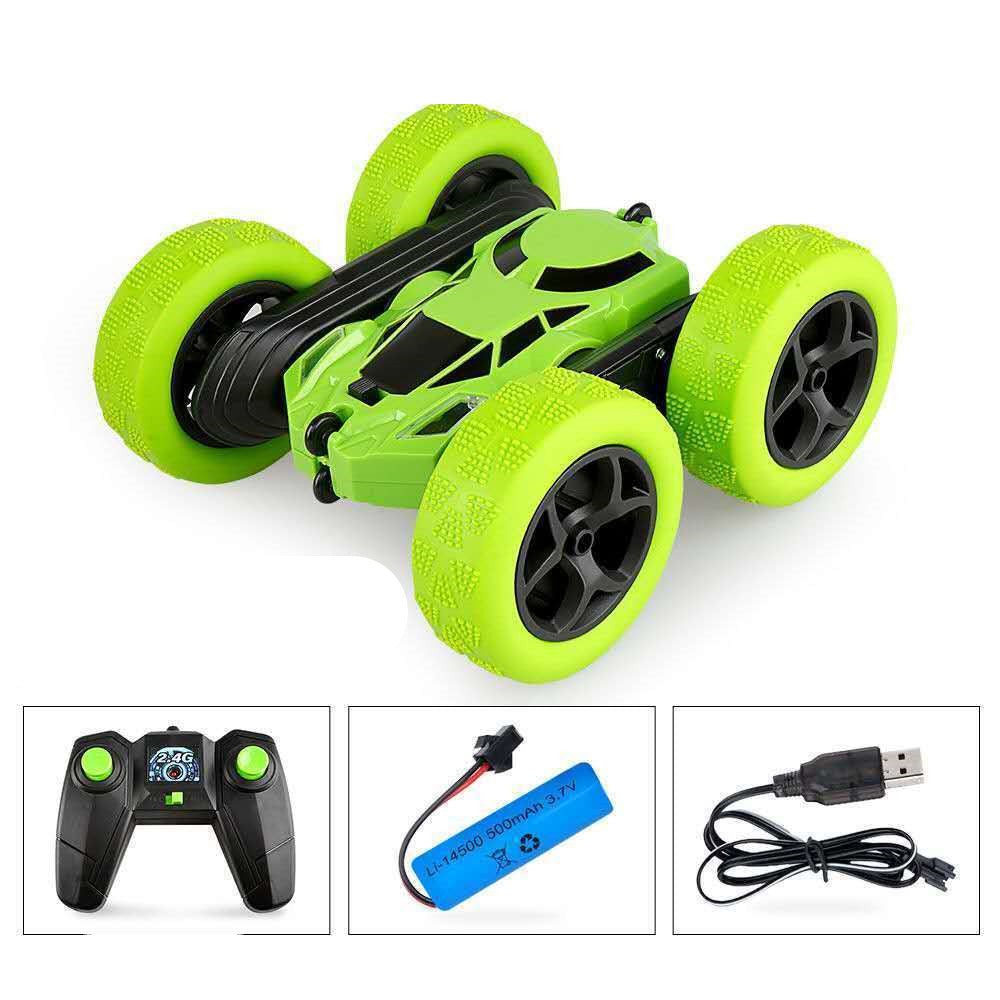 Control Off Road Double Sided 360 Degree Flip Stunt Tumbler Charging Racing Car