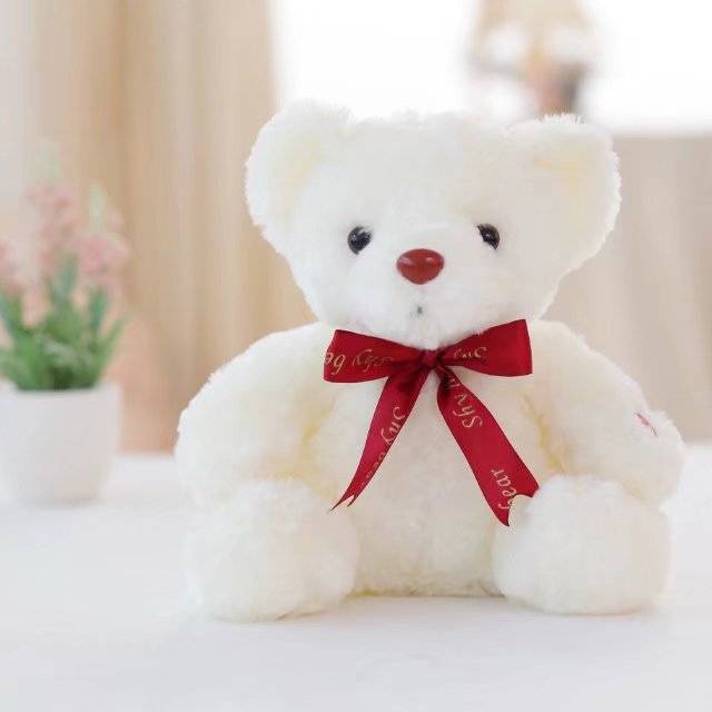 Plush toy teddy bear glowing bear doll creative gift