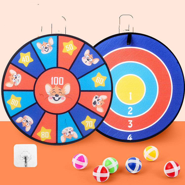 Spot Children's Sticky Ball Dart Board Cartoon Fun Dart Board