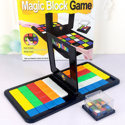 Color Battle Square Race Game Parent-Child Square Desktop Kids