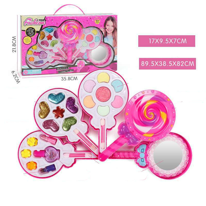 Kids Cosmetics Make Up Set Washable Beauty Makeup Box