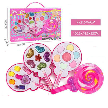 Kids Cosmetics Make Up Set Washable Beauty Makeup Box