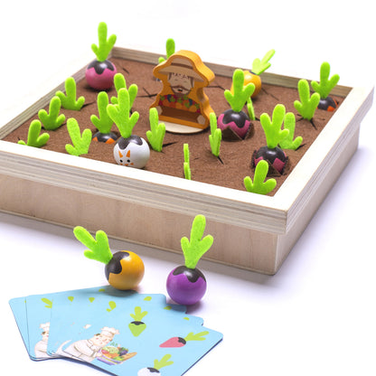 Children's Board Game Puzzle Radish Manor Toy