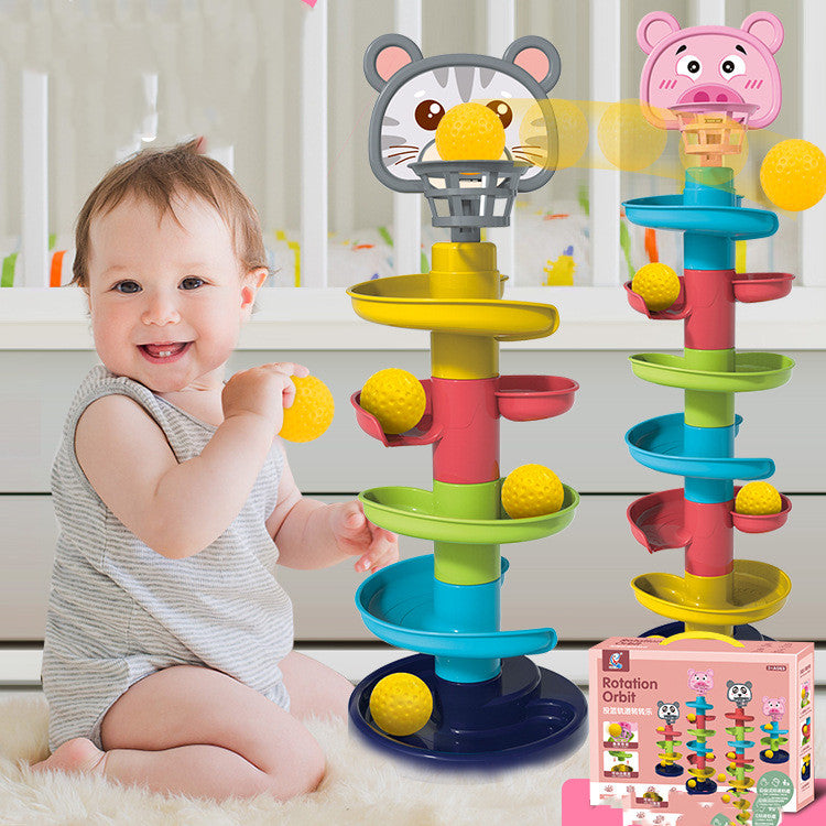 Spin Track Montessori Educational Newborn Toys