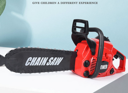 Kids Power Construction Tool Electric Chainsaw Toy With Real Engine Sound