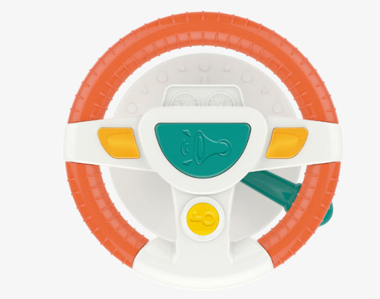 Baby Kids Eletric Simulation Steering Wheel Toy