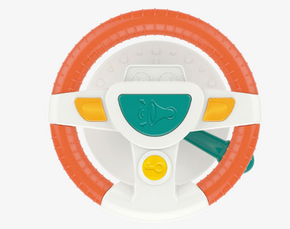 Baby Kids Eletric Simulation Steering Wheel Toy