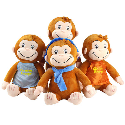 Curious Monkey Monkey Cute Plush Toy Figure