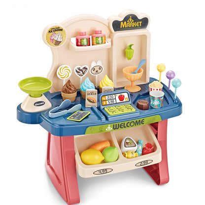 Childrens Educational Toys Mini Supermarket