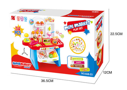 Childrens Educational Toys Mini Supermarket