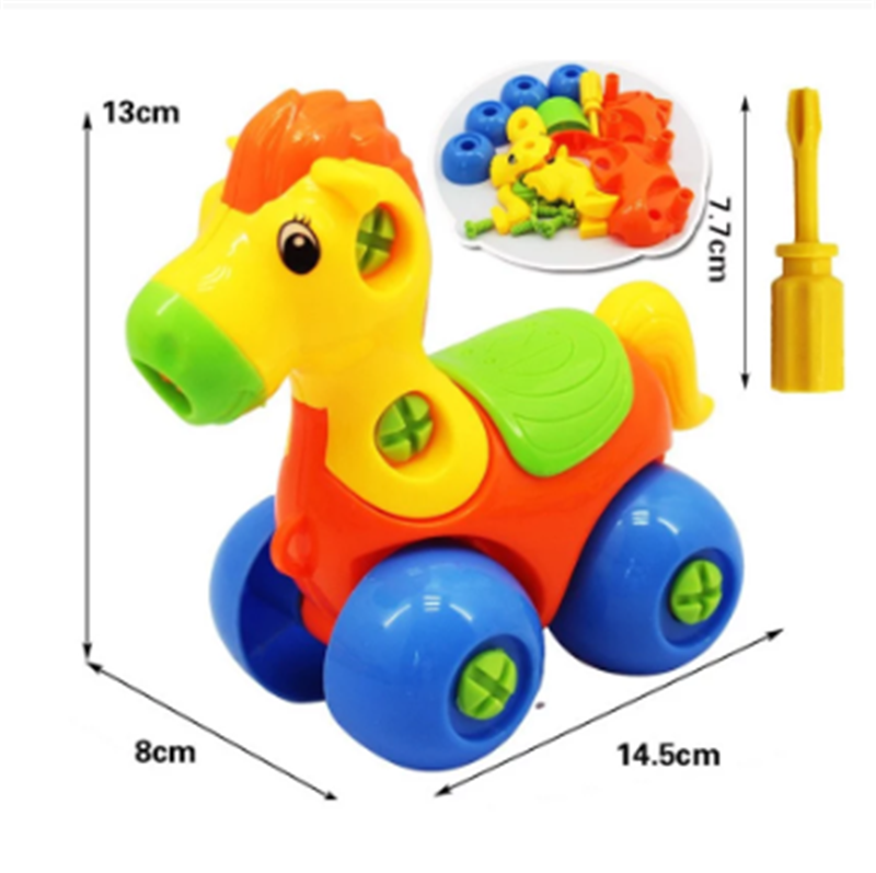 Children's Toys Detachable and Assembled Motorcycle