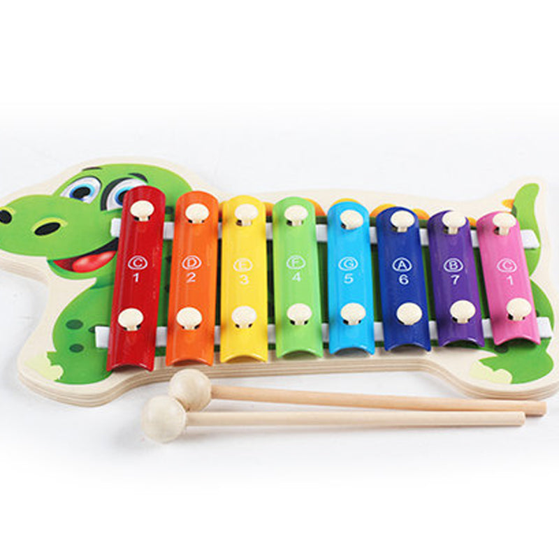 Creative Children's Wooden Music Playing Piano