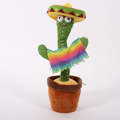 Cactus Plush Toy Electronic Shake Dancing Toy With The Song