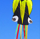 3D 4M Large Octopus Kite with Handle Line Children Outdoor Game