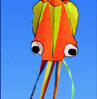 3D 4M Large Octopus Kite with Handle Line Children Outdoor Game