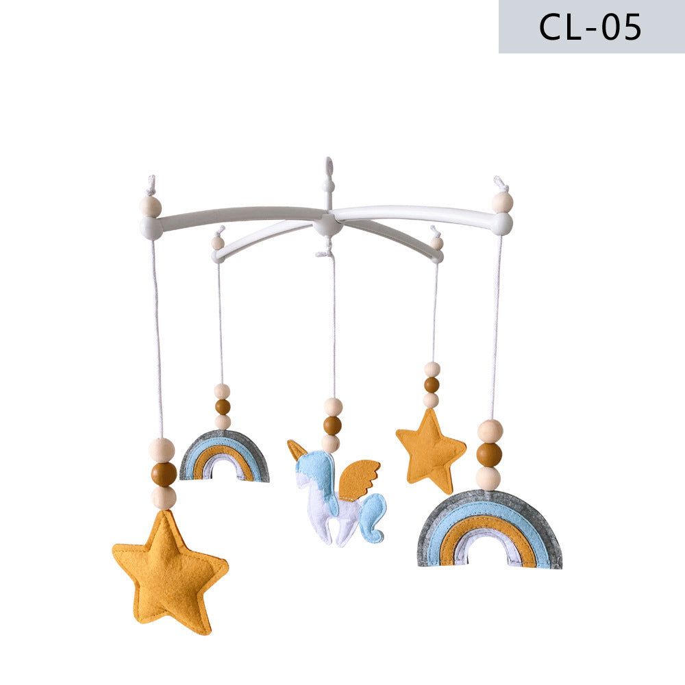 Nordic Style Crib Felt Wind Chime Crib Bell