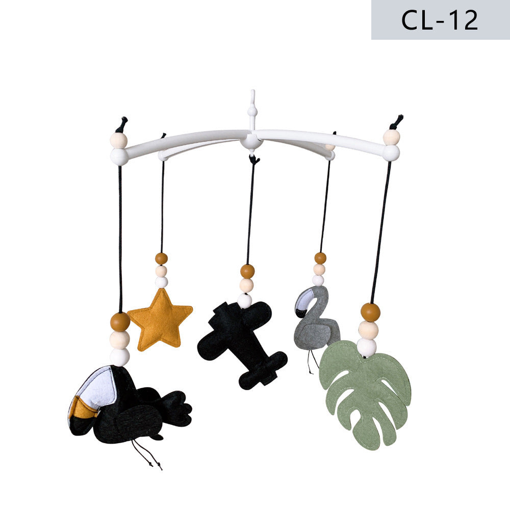 Nordic Style Crib Felt Wind Chime Crib Bell