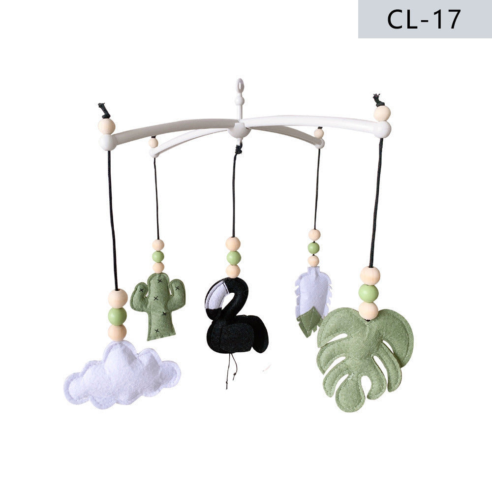 Nordic Style Crib Felt Wind Chime Crib Bell