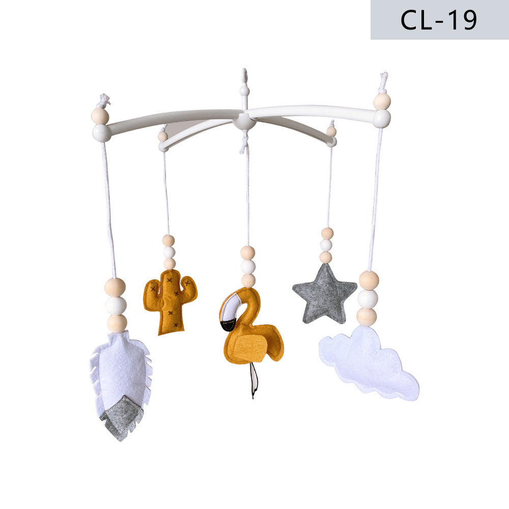 Nordic Style Crib Felt Wind Chime Crib Bell