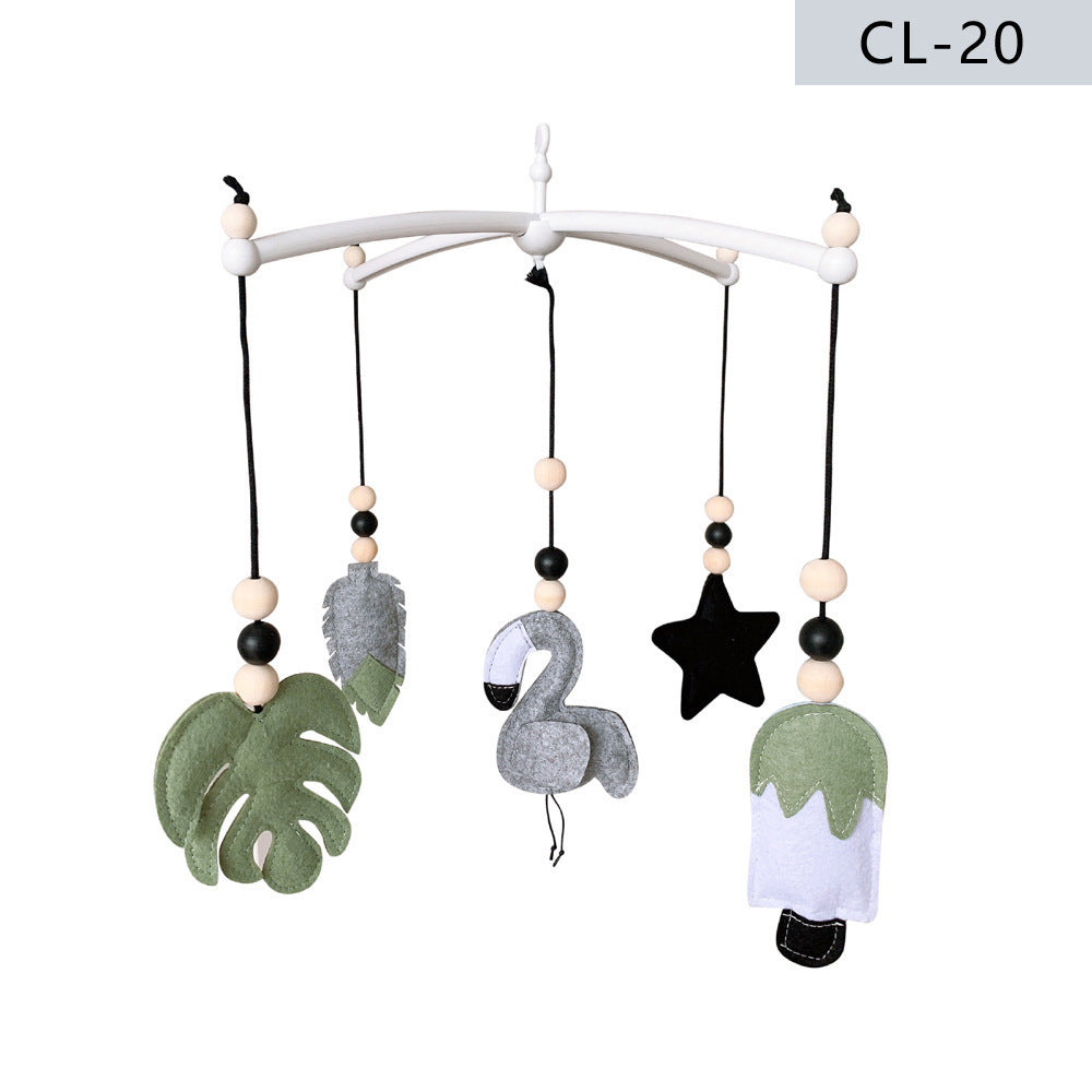 Nordic Style Crib Felt Wind Chime Crib Bell