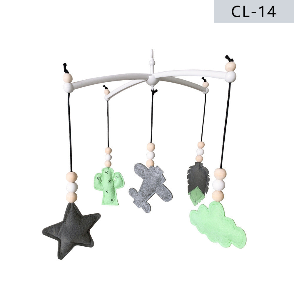 Nordic Style Crib Felt Wind Chime Crib Bell