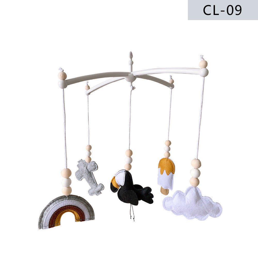 Nordic Style Crib Felt Wind Chime Crib Bell