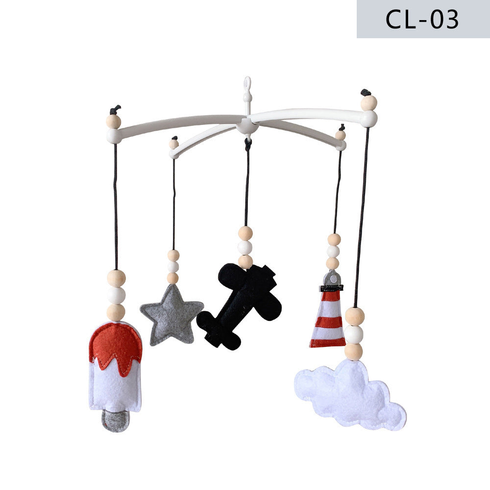 Nordic Style Crib Felt Wind Chime Crib Bell