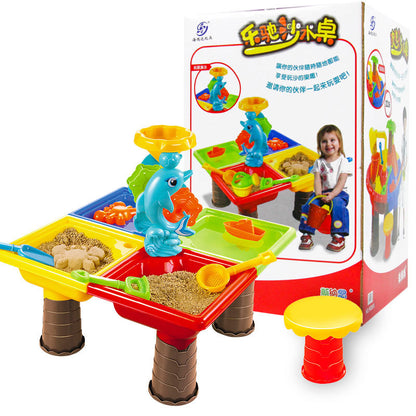 Children'S Boys Outdoor Large Beach Play Sand Table Set