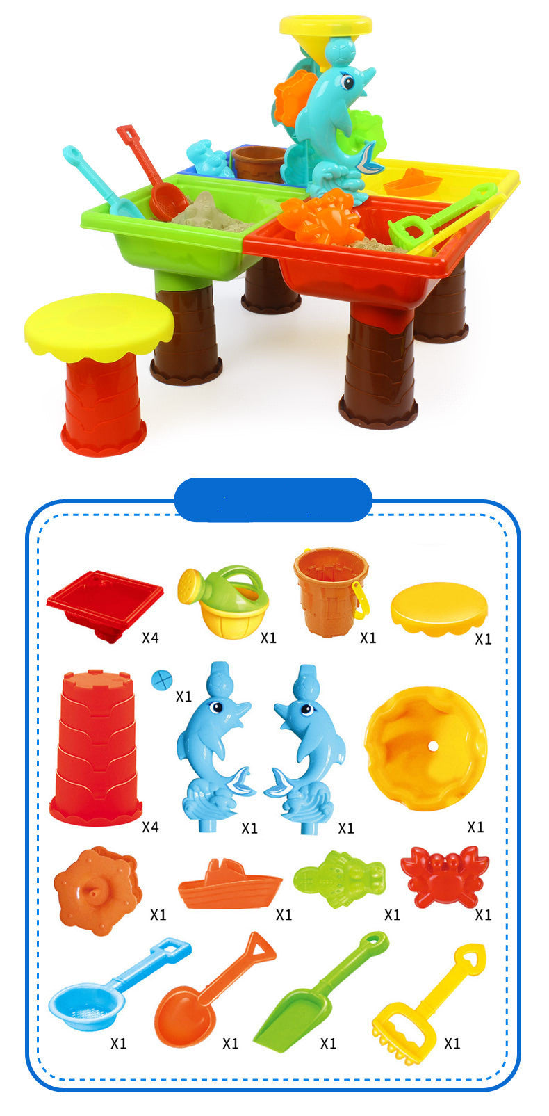 Water Table Set Summer Sand And Water Table Box