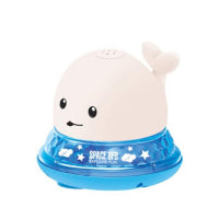 Electric small whale induction water spray lamp