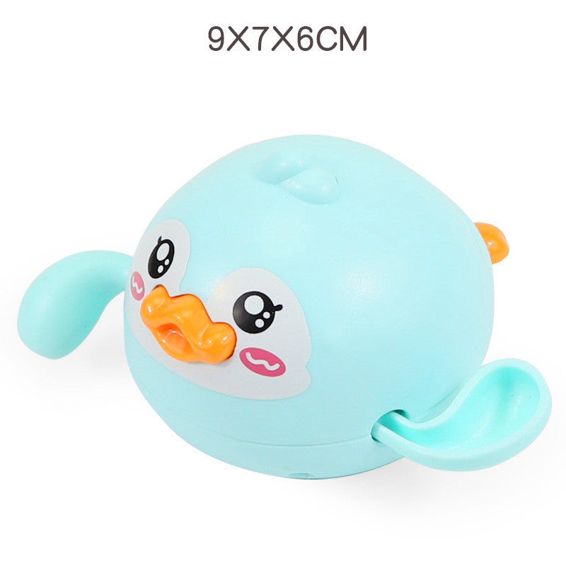 Baby Playing In Water Bath Toys