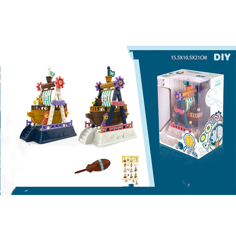 Zhiqu Amusement Park Assembled Children's DIY Educational Toys