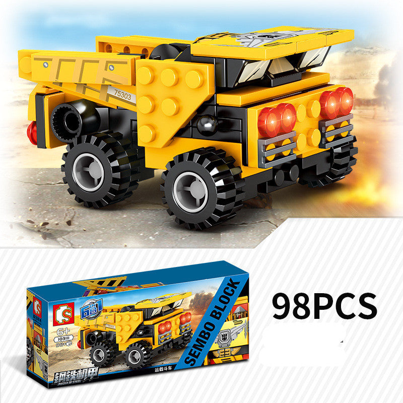 Deformation And Building Block Toys