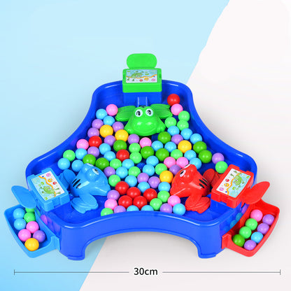 Frog Eats Peas Toys Double Parent  Child Battle Desktop Puzzle