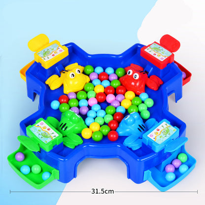 Frog Eats Peas Toys Double Parent  Child Battle Desktop Puzzle