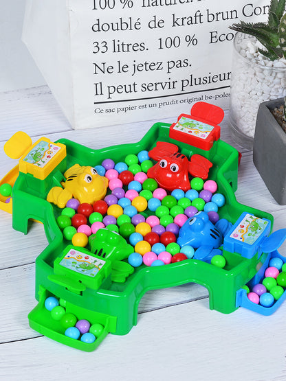 Frog Eats Peas Toys Double Parent  Child Battle Desktop Puzzle