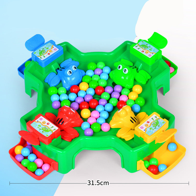 Frog Eats Peas Toys Double Parent  Child Battle Desktop Puzzle